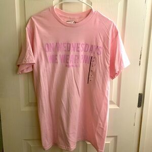 Mean Girls Wednesdays We Wear Pink Top